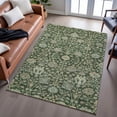 thumbnail image 6 of Addison Rugs Mayfield Premium Machine Washable Transitional Floral Green Rectangle Rug, 9' x 12', 6 of 6