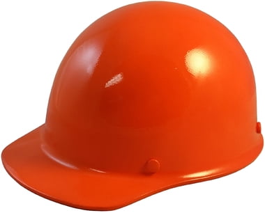 MSA SkullGuard Fiberglass Hard Hat- Cap Style With Staz On Suspension Custom Gold by MSA