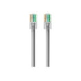 thumbnail image 5 of Belkin - Patch cable - RJ-45 (M) to RJ-45 (M) - 14 ft - UTP - CAT 5e - gray - for Omniview SMB 1x16, SMB 1x8; OmniView IP 5000HQ; OmniView SMB CAT5 KVM Switch, 5 of 6