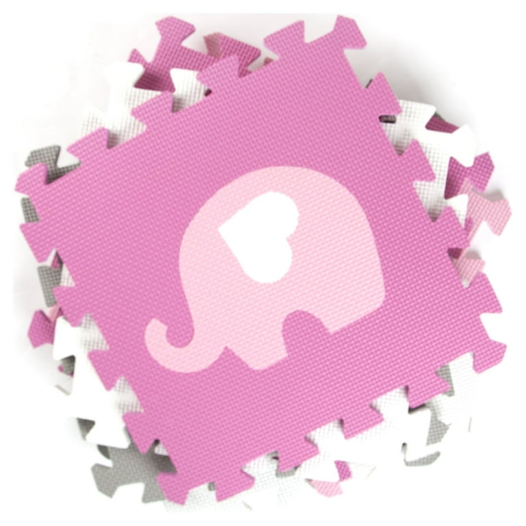 Pink elephant play mat 2025