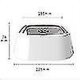 thumbnail image 3 of Pet Dog Cat Bowl Sin derrames Dispensador antigoteo antideslizante lento, 3 of 3