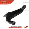 thumbnail image 3 of A-Premium Front Suspension Kit Control Arm Ball Joint Tie Rod End Compatible with Nissan Pathfinder 1996-2004 & INFINITI QX4 1997-2003 10-PC Set, 3 of 9