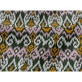 thumbnail image 4 of oneOone Viscose Jersey Fabric Diamond & Swirl Ikat Print Fabric BTY 60 Inch Wide, 4 of 5