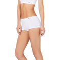 thumbnail image 3 of Boody Ecowear for Women Boyleg Briefs - White, x-Small, 3 of 7