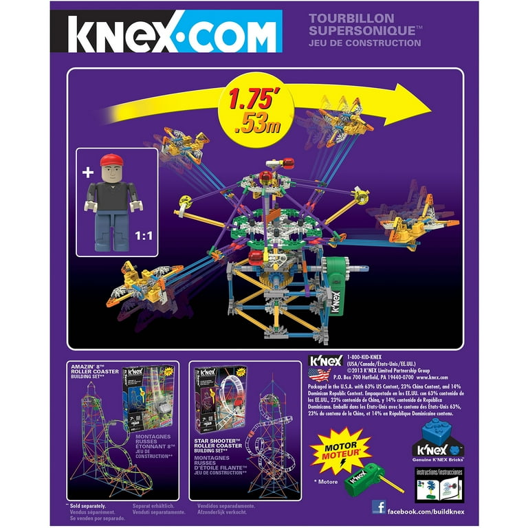 K NEX SuperSonic Swirl Building Set Walmart