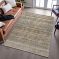 thumbnail image 6 of Addison Rugs Mayfield Premium Machine Washable Transitional Stripes Copper Rectangle Rug, 5' x 7'6", 6 of 6