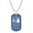 thumbnail image 1 of FcBaudy Collier pour Femmes, Bijoux pour Femmes, Bijoux pour Femmes à Mon Pendentif en Acier Inoxydable Collier de l'Action de Grâce Boucles d'Oreilles Mode, 1 of 2