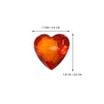 thumbnail image 2 of 1 Set 10Pcs Acrylic Heart Shape Gems Toys Jewelry Playset (Assorted Color), 2 of 8