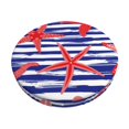 thumbnail image 1 of Disketp Sea Stars Funda Redonda para Taburete, Funda de Cojín para Silla de Bar Suave y Elástica-14 inch, 1 of 7