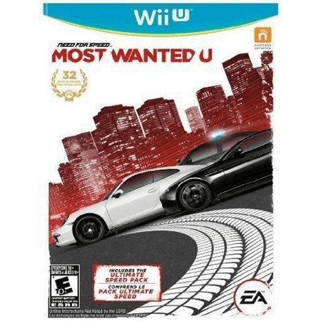 Need For Speed: Most Wanted, Electronic Arts, Nintendo Wii U