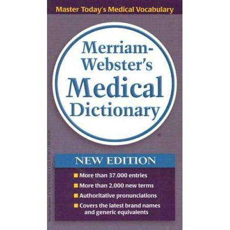 Merriam-Webster's Medical Dictionary, Pre-Owned (Paperback)