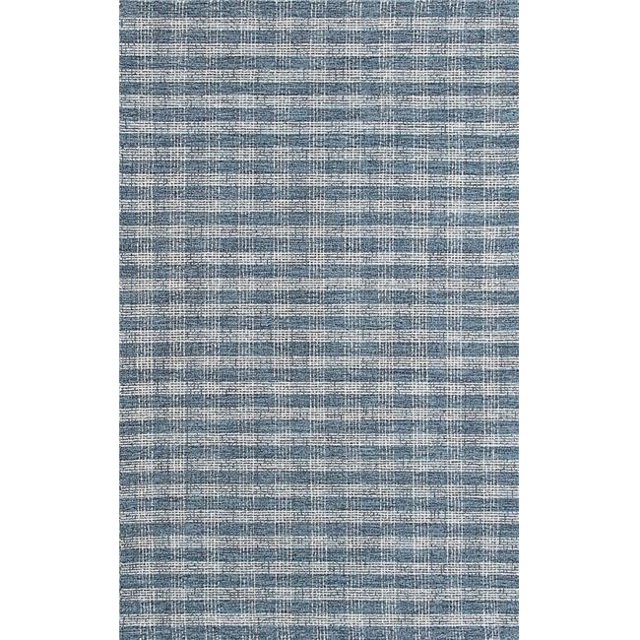 Dynamic Rugs SM692531500 5 x 8 ft. Sonoma 2531 Rectangle Transitional Wool Rug - 500 Blue