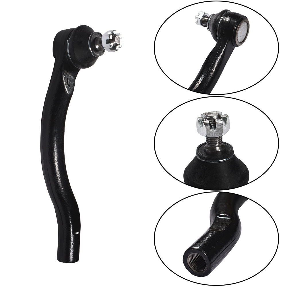 PartsW 14-Piece Suspension Kit For Honda Accord 3.0L V6 - Tie Rods & Sway Bar Links (Front & Rear)