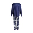 thumbnail image 2 of Qiylii Family Matching Floral Print O-Neck Long Sleeve Tops+ Pajamas Trousers, 2 of 9