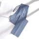 thumbnail image 2 of Pantalones holgados de seda helada con elástico para hombre - Poliéster, pierna recta, ropa informal/para correr, 2 of 7