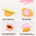 thumbnail image 4 of Piggy Noodle Maker Play Dough Toy Set With Clay Tools Diy Creative Fun Pretend Play Kitchen Toy For Kids 6 Colors Included, 4 of 9