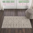 thumbnail image 4 of Nourison Jubilant Geometric Floral Ivory/Grey 2' x 4' Area Rug, (2' x 4'), 4 of 10