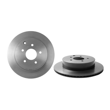 Par de DISCOS VENTILADOS BREMBO 2004 al 2014 NISSAN 3.5L V6 traseros