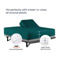 thumbnail image 4 of SGI Bedding Egyptian Cotton Top Split Sheet Set Solid Adjustable Bed 39" Split Head King 1000 TC 18" Deep Teal, 4 of 9