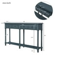 thumbnail image 3 of Deiokin Rustic Console Table with 2 Drawers, Sofa Table for Entryway & Living Room, 3 of 9