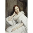 thumbnail image 2 of Ary Scheffer 13x18 Gold Ornate Wood Frame and Double Matted Museum Art Print Titled - Portrait of Sophie Marin, Widow of Lieutenant General Baudrand, 2 of 4