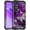 Purple Butterfly01, variant on Casetego for Smasung Galaxy S23 FE 5G Case/6.1 inches,Glow in The Dark Heavy Duty Shockproof Full Body Protection Stand Anti-Scratch Protective Case,Purple