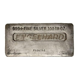 100 oz Silver Bar - Sunshine (1985/Vintage/Struck) - Walmart.com