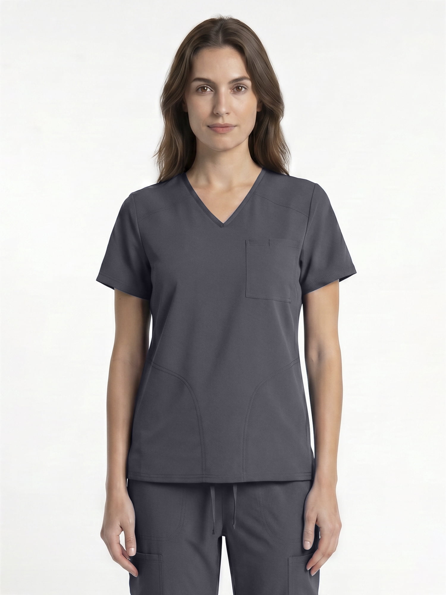 Scrubstar Unisex Core Essentials V-Neck Scrub Top, Sizes XS-3XL
