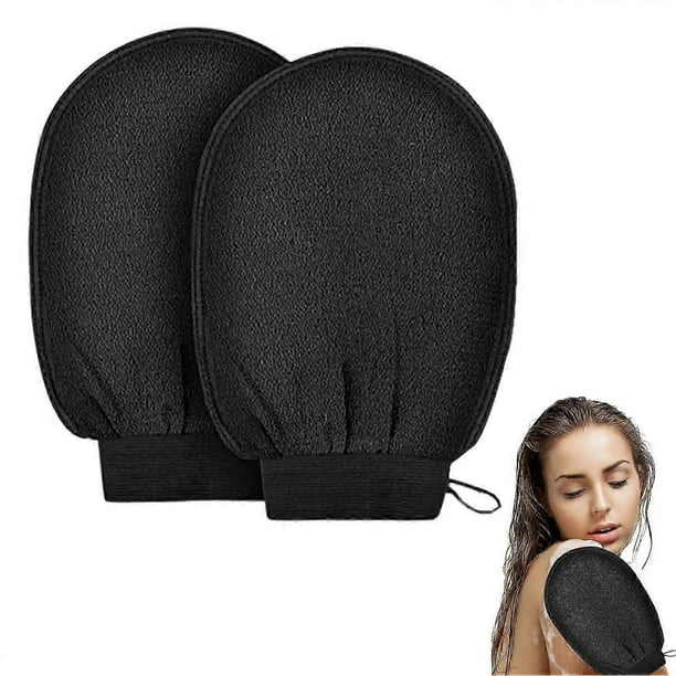 Exfoliating Gloves Korean Exfoliating Gloves Bath Exfoliating Gloves Black Body Glove