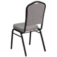 thumbnail image 5 of Bowery Hill Contemporary Fabric Banquet Chair in Black and Gray, 5 of 8