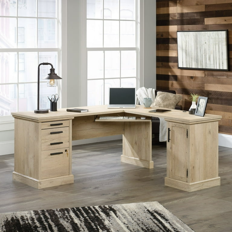 Sauder l 2024 shaped desk walmart
