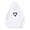 White, variant on SUXIAN Boys Hoodies Heart Print Long Sleeve Pocket Pullover Cozy Casual Everyday Style For Kids Toddler Hoodie Boy Sky Blue 1-2 Years