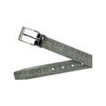 thumbnail image 2 of CTM Leather Croc Print Dress Belt with Clamp On Buckle, 2 of 5