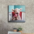 thumbnail image 3 of Epic Graffiti 'Kiddie Cone' by Lucia Heffernan, Canvas Wall Art, 18"x18", 3 of 8
