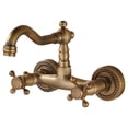 thumbnail image 2 of Elodie Wall Mount Kitchen Faucet Hot and Cold Water Faucet for Home Outdoor Laundry short, 2 of 7