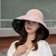 thumbnail image 4 of Sombrero de pescador para mujer, protección solar UV, transpirable, ala ancha, lazo desmontable, sombrero de pescador, sombrero para el sol para mujer, protección UV, 4 of 5
