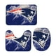 thumbnail image 4 of Juego de alfombras de baño de 3 piezas del equipo Patriots Alfombra antideslizante para baño de 24 x 16 pulgadas, 4 of 7