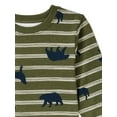 thumbnail image 2 of Garanimals Long Sleeve Raglan Regular T-Shirt (Infant or Toddler) 4 Pack, 2 of 2