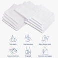 thumbnail image 5 of Celectigo Handkerchiefs for Men, 20-Piece White Men's Handkerchiefs, Cotton Machine Washable Pocket Square for Men, Women, 5 of 9
