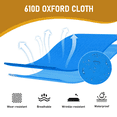 thumbnail image 6 of Tcbosik Camping Cot for Adults, Portable Folding Sleeping Bed for Hiking, Travel, BBQ, Blue, 6 of 9