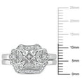 thumbnail image 2 of Everly Women's Diamond Sterling Silver Bridal Set, 2 of 8