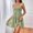 Green, variant on YMNXA Womens Dress Sleeveless Suspender Solid Color Ruffle Hem A Line Elegant Comfortable Mini Dress For Daily Wear Black L