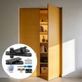 360 Degree Smooth Rotation Concealed Hinge For Heavy Duty Wooden Doors ...