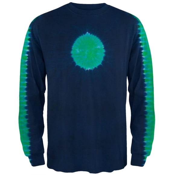 Wedgewood Earth Shoulder Dark Blue Long Sleeve T-Shirt