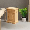 thumbnail image 3 of 1: 12 muebles en miniatura para , Mini de noche pequeña para decoración de mesa de arena, modelo DIY, suministros de colección Macarena Cabecera en miniatura, 3 of 8