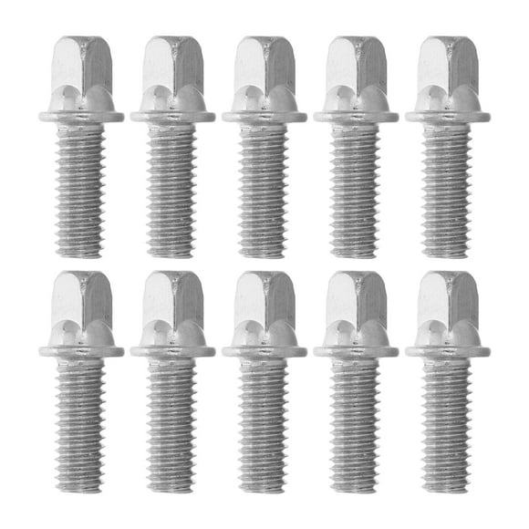 10pcs M6X15mm Drum Screws for Secure Mounting Hardware Electronic Drum Kit Accessories with Drum Key Bolts for Amateur Drummers