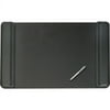 Artistic Sagamore Desk Pad w/Flip-Open Side Panels, 36 x 20, Black