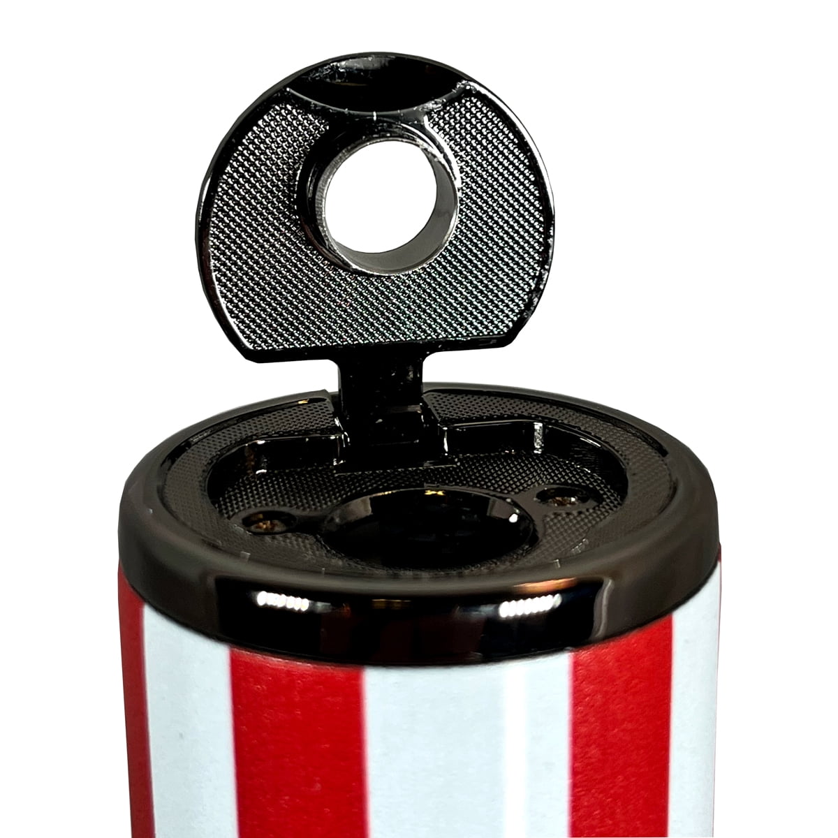 Rocky Patel Cigar Lighter Diplomat 5 Torch Lighters with Punch - American Flag - Gunmetal
