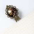 thumbnail image 5 of Easter Elegant Vintage Copper-Colored Lace Bookmarks, Set of 2, Stainless Steel Book Accessories for Readers and Book Lovers, 5 of 5