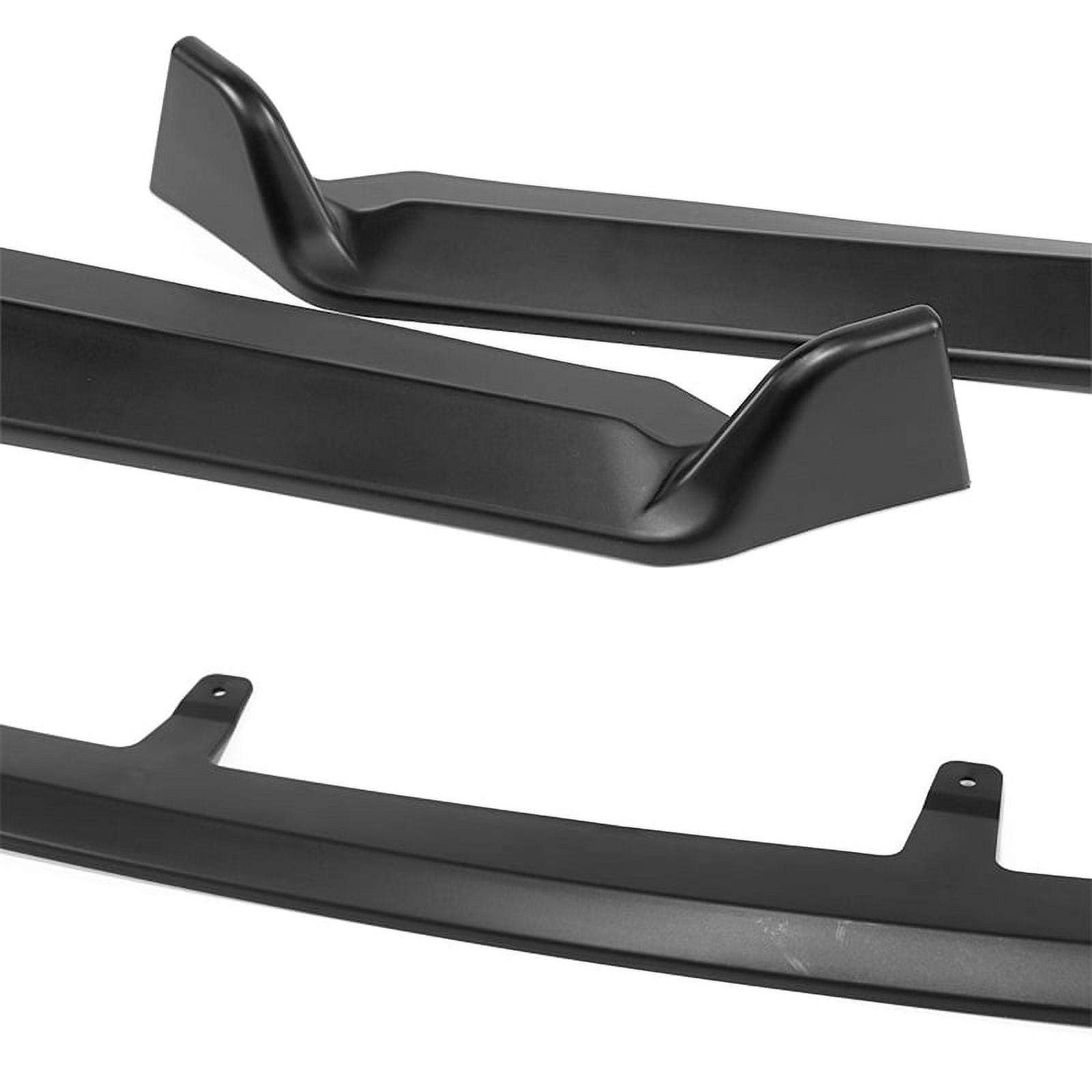 Stay Tuned Performance Front Bumper Spoiler Lip For 2021-2025 Lexus IS300 IS350 Base V-Style Matt Black